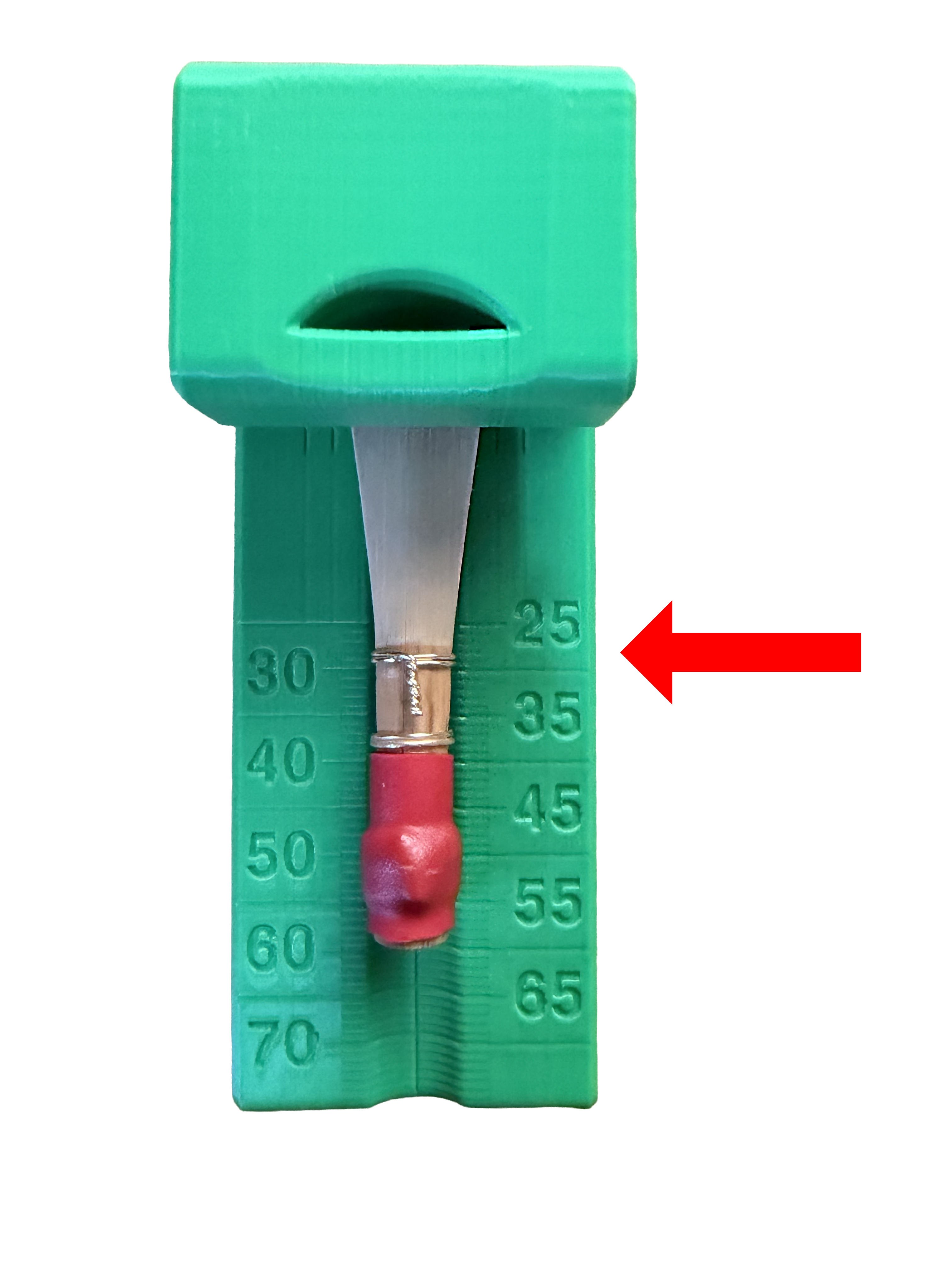 A reed guillotine tool for adjusting woodwind reeds
